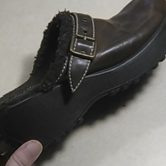 Fashion victim Brown cloge / mule shoes - Picture 3 of 13